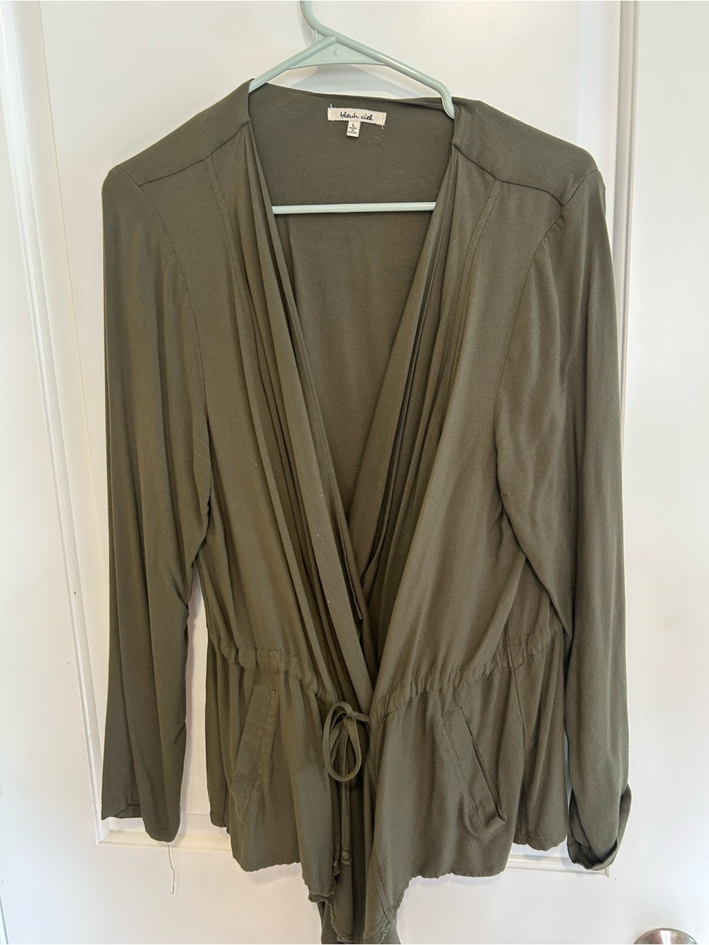 bleuh ciel Olive Green Jacket